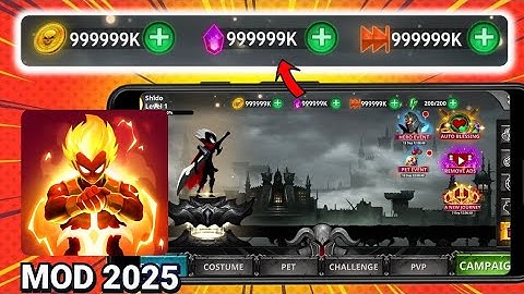 Stickman Legends Mod APK 2025 (Unlimited Money, Gems, All Characters Unlocked) - Latest Version