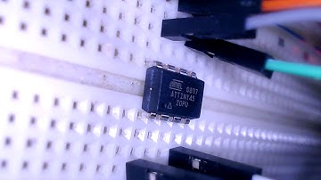 How to program an ATtiny45 / ATtiny85 using Arduino 1.6+