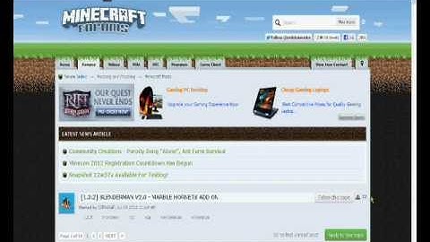 How To Install Slenderman Mod With Map For Minecraft 1.3.2