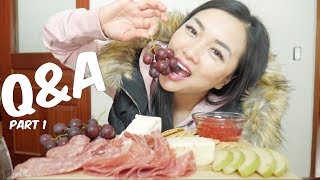 *NORMAL VOICE - Q&A part 1 CHEESE PLATE | SAS-ASMR