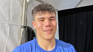 BEK MELIKUZIEV SAYS HE WOULDVE KNOCKED OUT SERGEY KOVALEV; WANTS ALL THE SMOKE FROM 160-175LBS