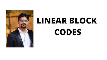 44. linear block codes