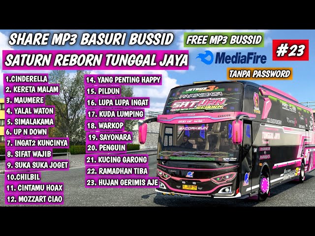 SHARE BASURI MP3 SATURN REBORN TUNGGAL JAYA DAV AIR HORN‼️BUKAN KODENAME TAPI MP3 BASURI BUSSID class=