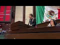 En tribuna el diputado @fernandeznorona condena el asesinato de Valeria Cruz Medel