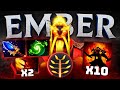 Магический ЭМБЕР вышел В ЛЕЙТ 🔥 Ember Spirit mode: REFRESH Dota 2