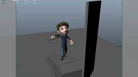 Climbing Stairs Animation