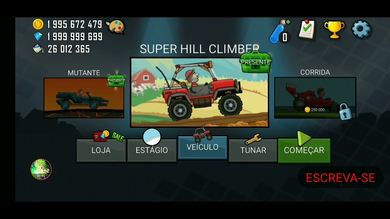 Hill Climb Racing APK MOD Dinheiro Infinito v 1.55.1, ATUALIZADO 2022/ RÁPIDO E FÁCIL