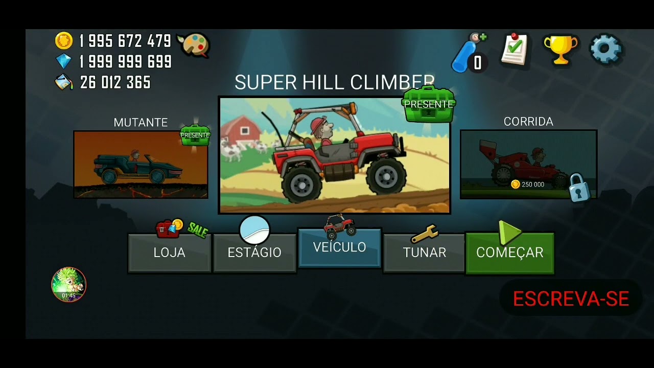 Hill Climb Racing APK MOD Dinheiro Infinito v 1.55.1, ATUALIZADO 2022/  RÁPIDO E FÁCIL 