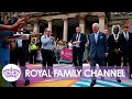 Crowds Flock to Victoria Square to Meet Prince Charles