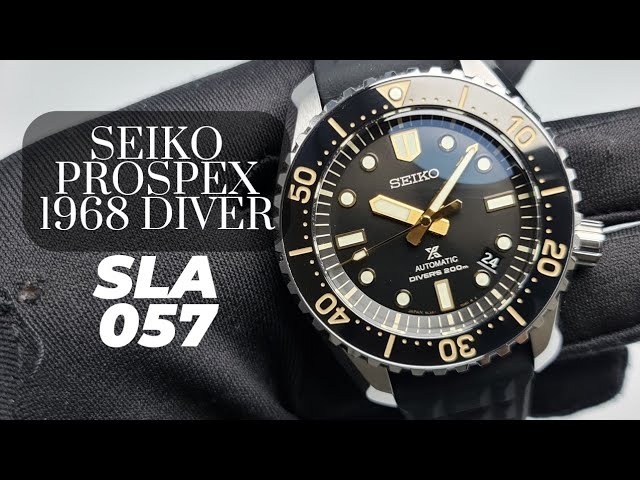 4K] Seiko Prospex Automatic Diver's 200m 1968 Diver Save The Ocean LE 600  Pcs SLA057 - YouTube