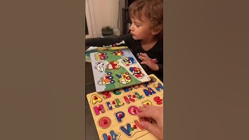 Extensive Pegboard Puzzle a total success with the kids! #shorts #toddlertoys #amazonfinds