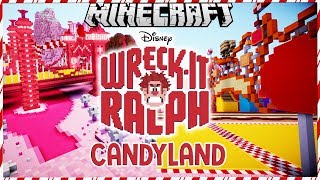 Candyland from Wreck-It Ralph in Minecraft! Candyland from Wreck-It Ralph in Minecraft!