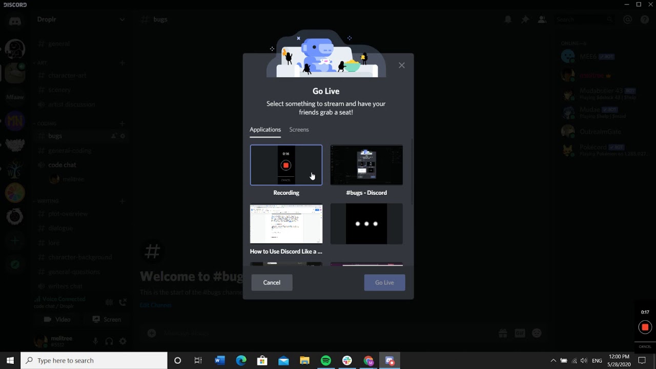 How To Screen Share On Discord Updated May 21 Droplr