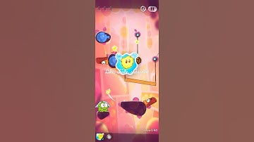 cut the rope 2 - level 140 walkthrough (collect 3 stars)