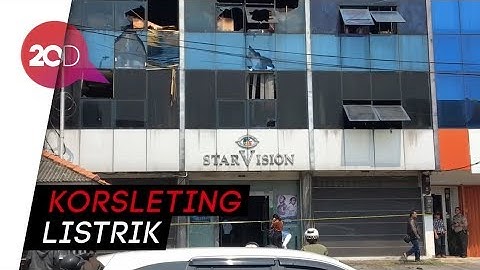Gedung StarVision Terbakar, Tiga Pegawai Terluka