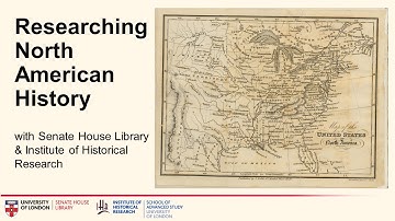 Researching North American History @ Senate House Library & Institute of Historical Research