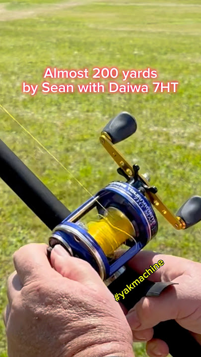 #Daiwa Millionaire 7HT almost 700 feet Hatteras cast by Sean #shorts #longcasting #surfcasting #fyp