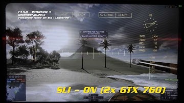 Flickering issue on SLI / Crossfire BF4