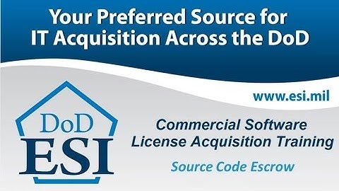 Source Code Escrow - Part 2