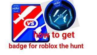 playing roblox murders vs sheriff the hunt badge/how to get it