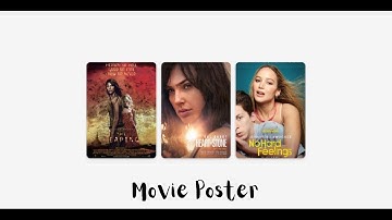 How to Create a Movie Poster Interaction Animation Design using HTML and CSS 2023