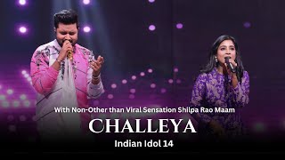 Chaleya with Shilpa Rao Maam ✨ कहा Subhadeep apna gharana banayega ❤️Dekhiye #indianidol14