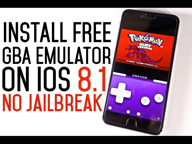 NEW Install GBA Emulator Without iOS 7.0.4 Jailbreak FREE Gba4iOS 2.0  iPhone 5S,iPod iPad & Roms 