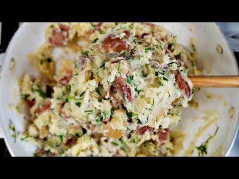 chunky-smashed-potatoes-recipe-|-smashed-baby-red-potatoes-recipe