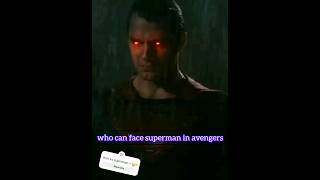 who can face superman in avengers superman justiceleague avengers dc marvel viralvideo 1vs1