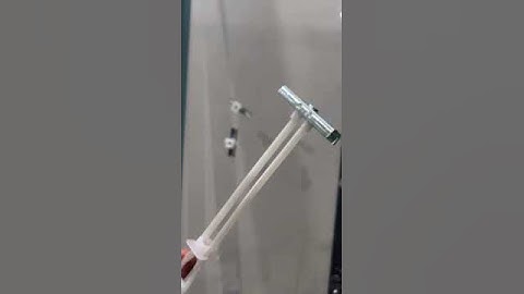 How to mount shelf on metal stud?