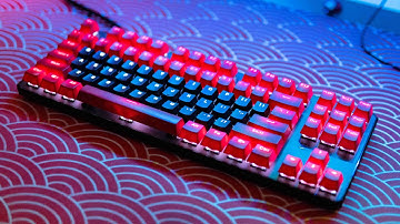 Upgraded My Budget Keyboard! Tecware Phantom TKL with AKKO CS Switches!