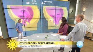 Gynekologen förklarar - så undviker du framfall - Nyhetsmorgon (TV4)