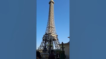 THE EIFEL TOWER @ PARISIAN MACAU #shortvideo #yt