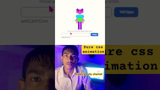 Make Zippy Smile CAPTCHA CSS Animation #coding#cssanimation #animation #ytshorts #shorts#viralshorts
