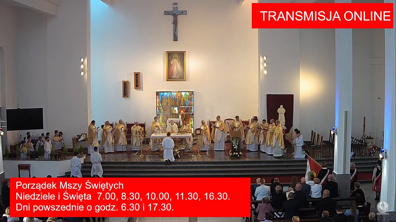 Transmisja na żywo z kościoła pw. Św. Jana Nepomucena - Łagiewniki Śląskie