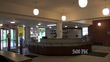 Circulation Desk @ SRU Bailey Library