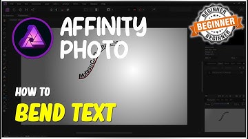 Affinity Photo How To Bend Text