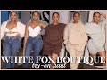 WHITE FOX BOUTIQUE..WHAT'S REALLY GOOD? FALL CLOTHING HAUL + GIVEAWAY! LOUNGEWEAR, SWEATSUITS & MORE