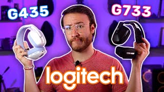 COMPARO LOS AUDIFONOS LOGITECH G435 vs G733 - Comparativa - #ESimple