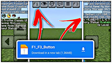 F1 & F3 Mod for Minecraft PE – Get the Java Debug Screen on Mobile!