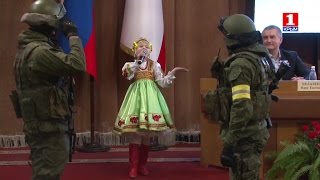 Девочка спела на ГосСовете в Крыму 17.03.17