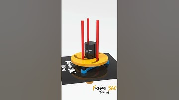 Three Pin Centering Device #engineering #mechanical #mechanism #cad #solidworks #fusion360