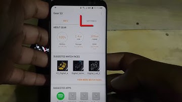 How to Enable or Disable Sync Wi Fi profiles on Samsung Gear S3