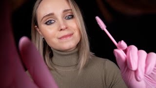 ASMR | Shaping and plucking your EYEBROWS  gentle and tingly roleplay