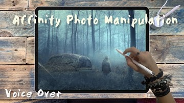 IPad TUTORIALS | Affinity Photo | Blue forest