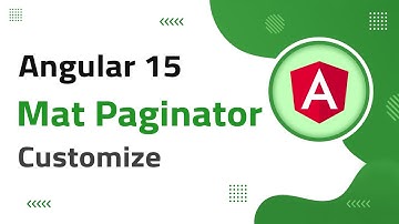 41) Mat Paginator (primary, accent, warn theme) Customization in Angular 15 | angular 15 tutorial