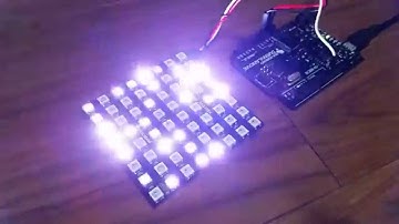 NeoPixel Rainbow Matrix NS-LED-03 WS2812B part.2