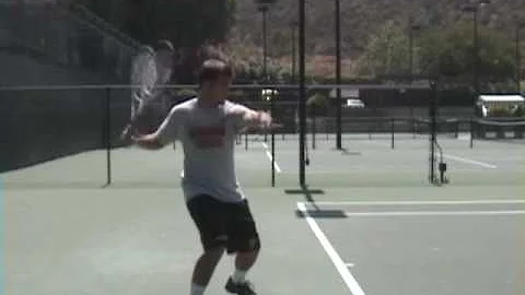 Modern forehand Bradley's Callen Fraychineaud