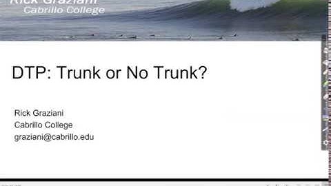 DTP: Trunk or No Trunk?