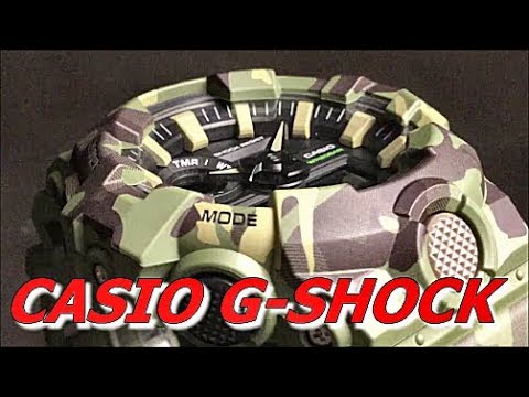 カシオGショック腕時計 カモフラージュシリーズ GA-700CM-3AJF